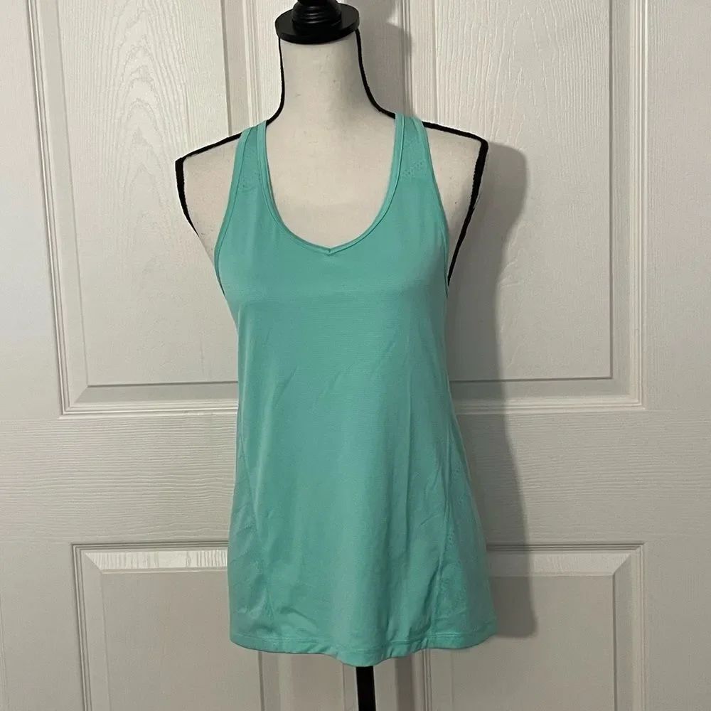 Tek Gear DryTek, Mint Green Racerback Workout Tank, Small